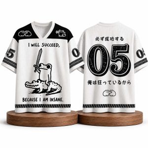 I Will Succeed Because I Am Insane Mesh Jersey (1)