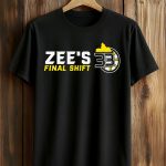 Aaron Ward Zee's Final Shift Shirt