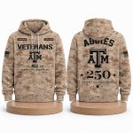 Aggies Veterans Day 250 Years Of Freedom 1776 2026 Hoodie