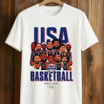 Anthony Edwards USA Basketball Team Paris 2024 Olympic Shirt