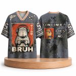 BRUH Press Over Capy Gamer Mesh Jersey