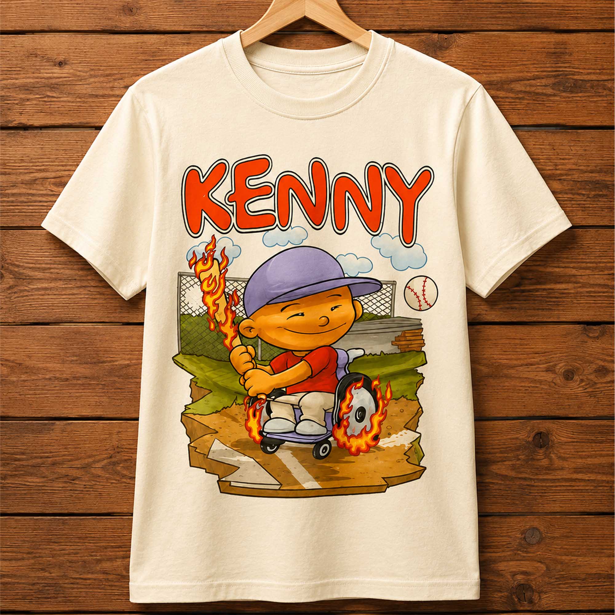 Ben Mintz Kenny Kawaguchi Backyard Baseball Shirt (2) Ben Mintz Kenny Kawaguchi Backyard Baseball Shirt (2)