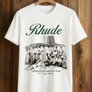 Robert Lewandowski Rhude International Regatta Team Shirt (1)