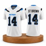 Detroit Lions St. Brown Rivalries Defend The Den 2026 Jersey