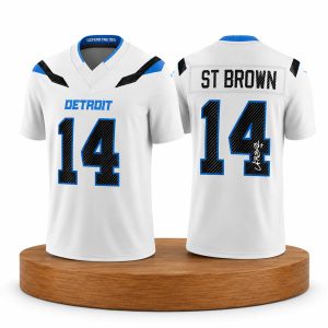 Detroit Lions St. Brown Rivalries Defend The Den 2026 Jersey (2)