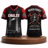 Eagles Never Forget 911 Memorial Baseball Jersey (2)