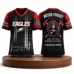 Eagles Never Forget 9/11 Memorial Baseball Jersey
