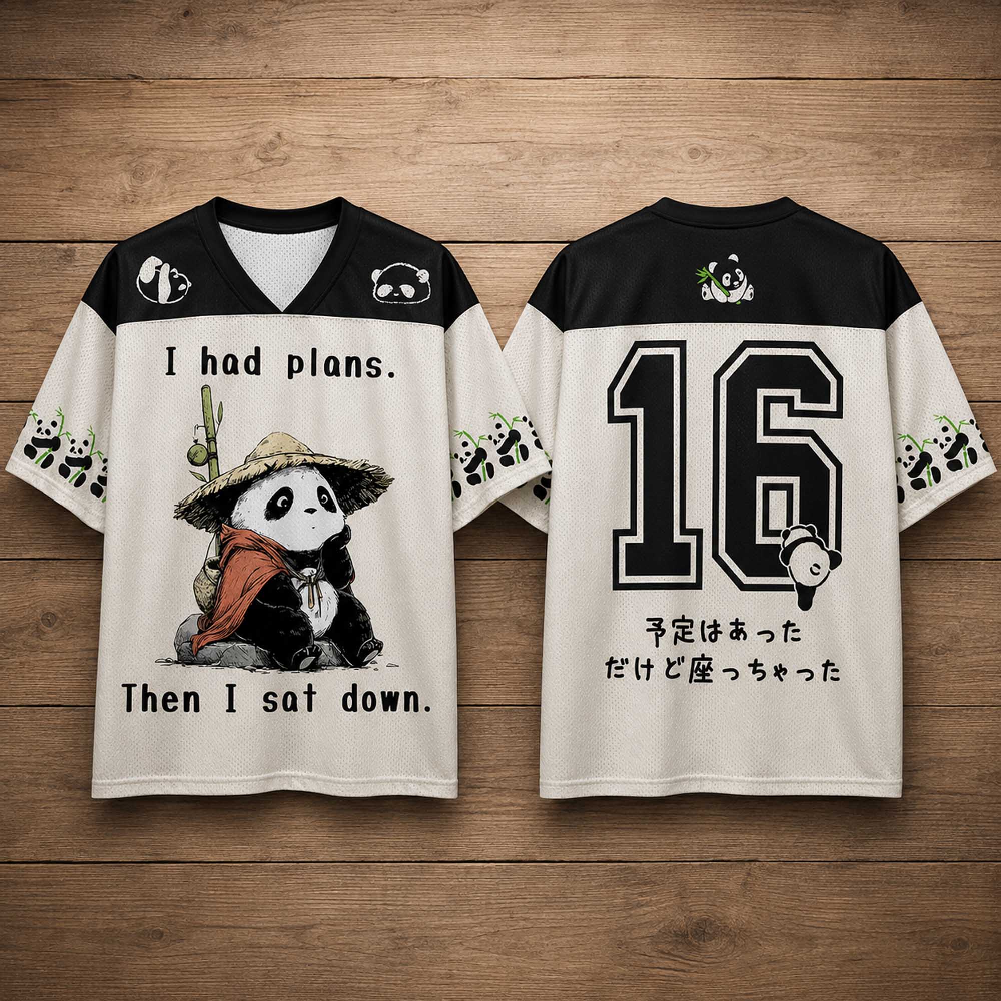 I Had Plans Then I Sat Down Mesh Jersey (2) I Had Plans Then I Sat Down Mesh Jersey (2)