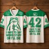 I Have To Say Weird Stuff Or I'll Die Mesh Jersey (1)