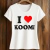 I Love Koomi Shirt 5 I Love Koomi Shirt (2)