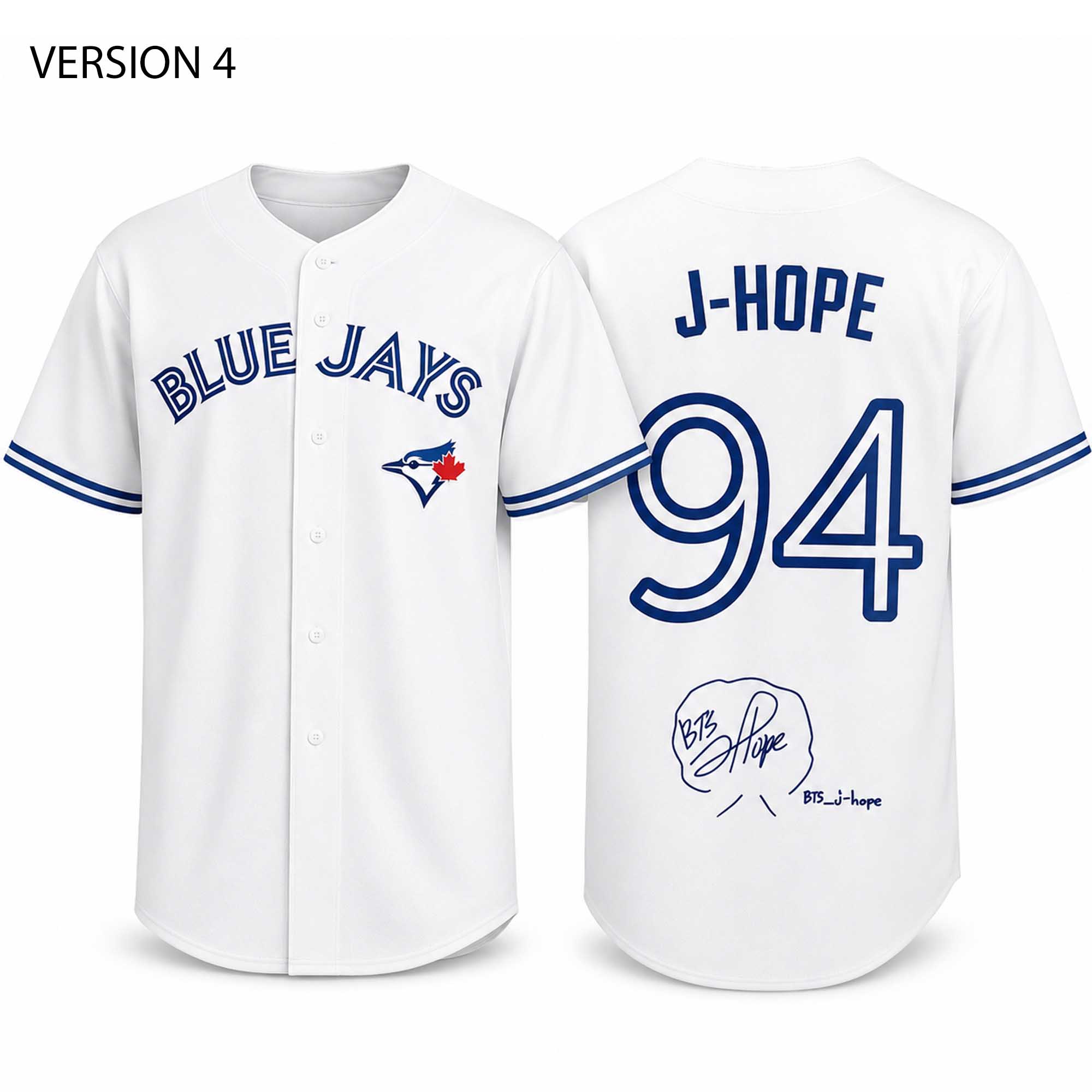 J-Hope Blue Jays BTS World Tour Rogers Stadium Night 2026 Jersey 4 J Hope Blue Jays BTS World Tour Rogers Stadium Night 2026 Jersey (4)