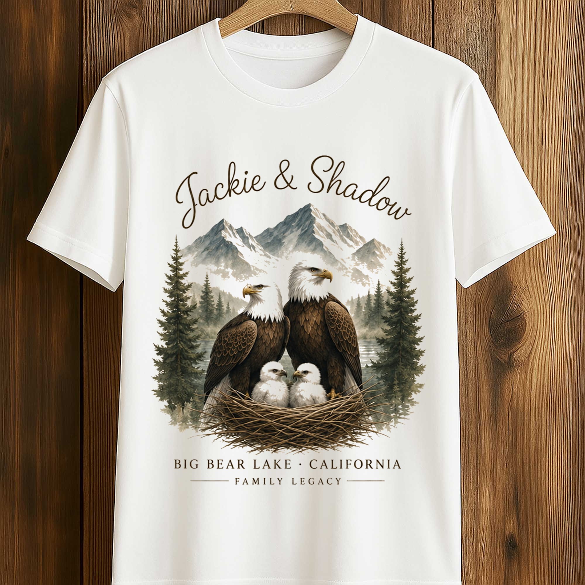 Jackie And Shadow Big Bear Lake California Family Legacy Shirt (1) Jackie And Shadow Big Bear Lake California Family Legacy Shirt (1)