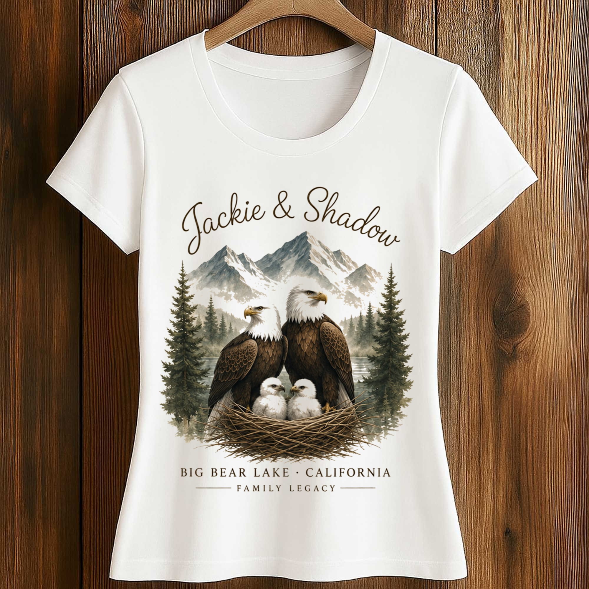 Jackie And Shadow Big Bear Lake California Family Legacy Shirt 2 Jackie And Shadow Big Bear Lake California Family Legacy Shirt (2)