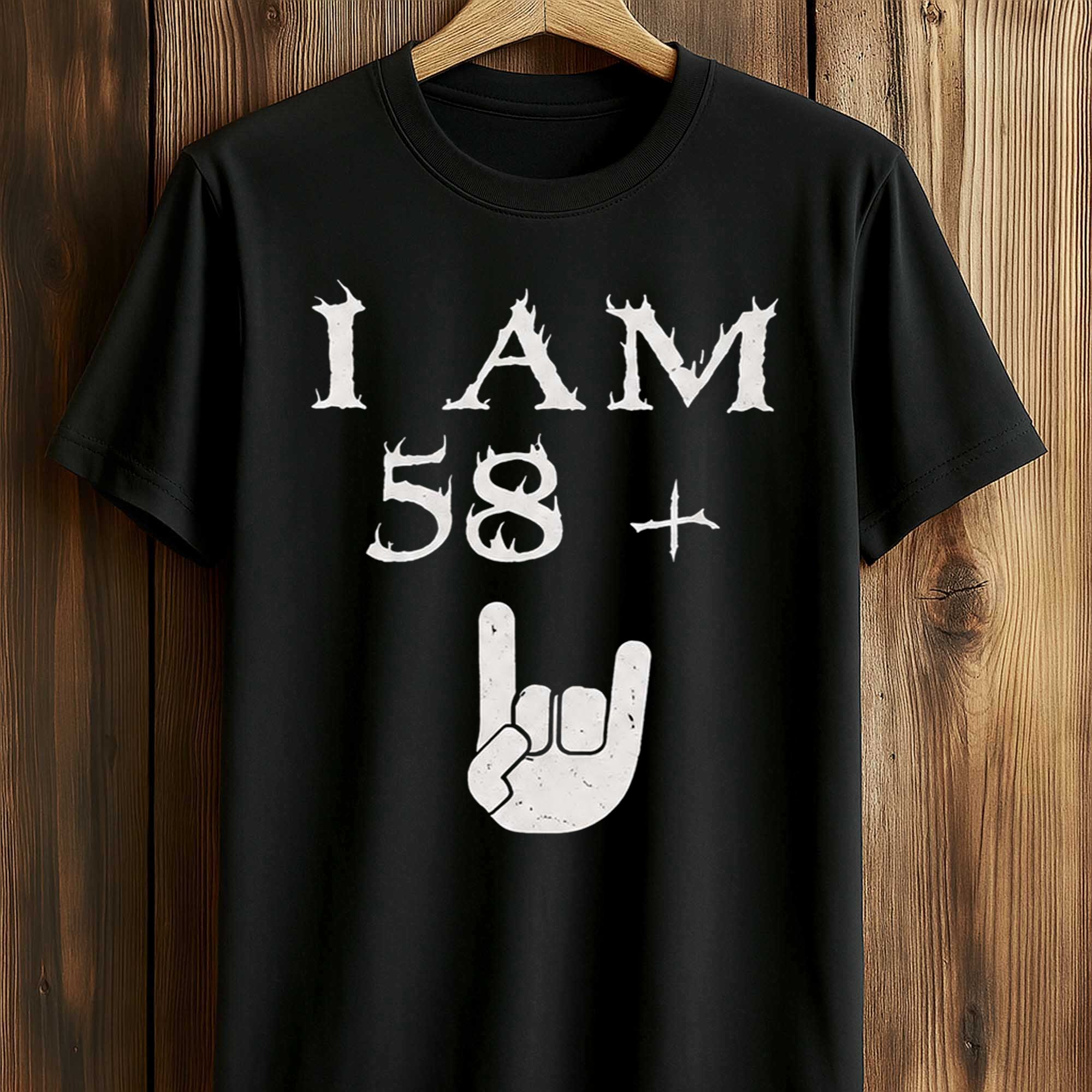 James Hetfield I Am 58+ Shirt (1) James Hetfield I Am 58+ Shirt (1)