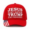Jesus Is My Savior Trump Is My President Hat (2)