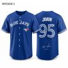 Jimin Blue Jays BTS World Tour Rogers Stadium Night 2026 Jersey 6 Jimin Blue Jays BTS World Tour Rogers Stadium Night 2026 Jersey (2)