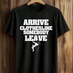 John Layfield Arrive Clothesline Somebody Leave Shirt
