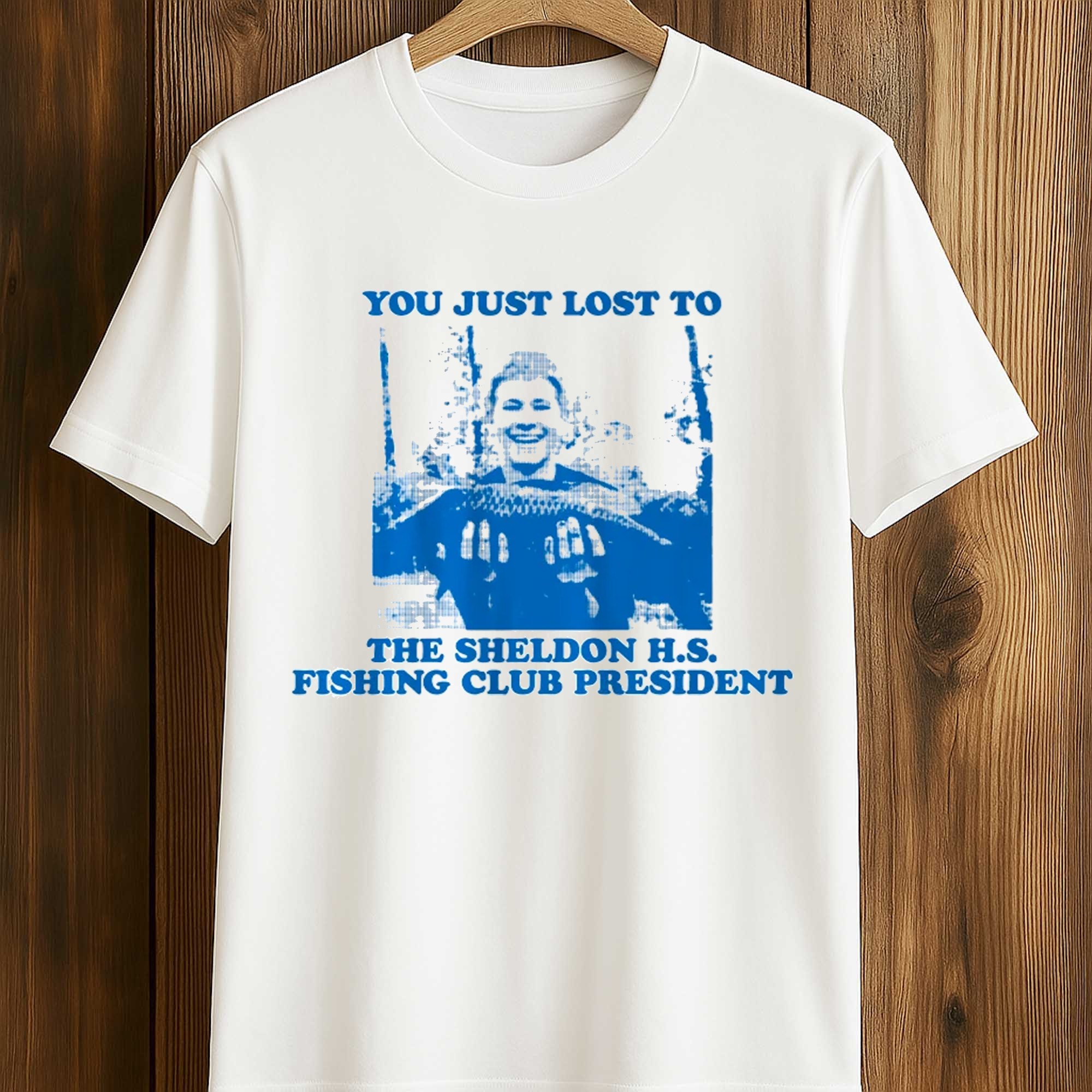 Justin Hebert You Just Lost To The Sheldon H.S. Fishing Club President Shirt (1) Justin Hebert You Just Lost To The Sheldon H.S. Fishing Club President Shirt (1)