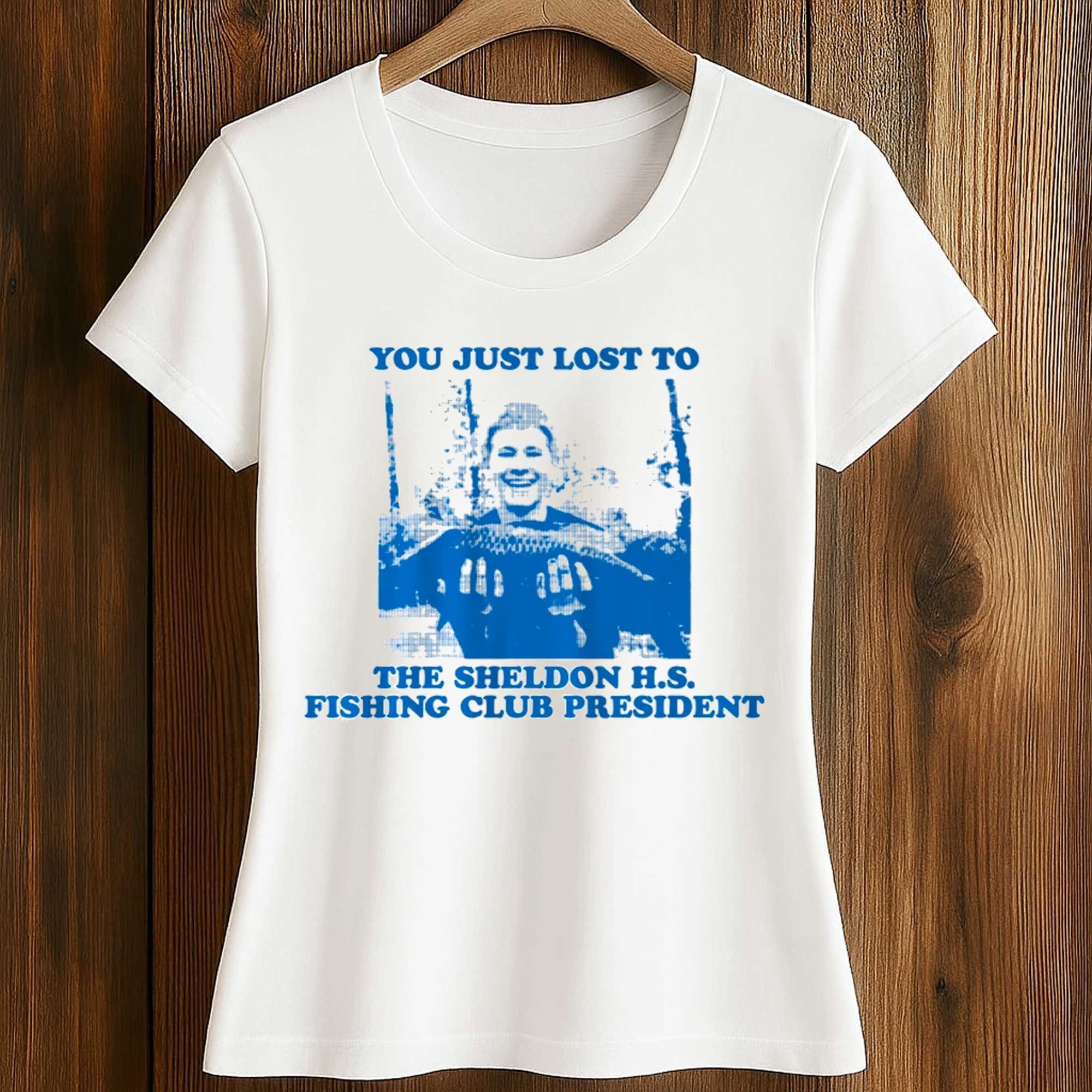 Justin Hebert You Just Lost To The Sheldon H.S. Fishing Club President Shirt 2 Justin Hebert You Just Lost To The Sheldon H.S. Fishing Club President Shirt (2)