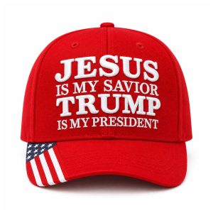 Jesus Is My Savior Trump Is My President Hat (2)