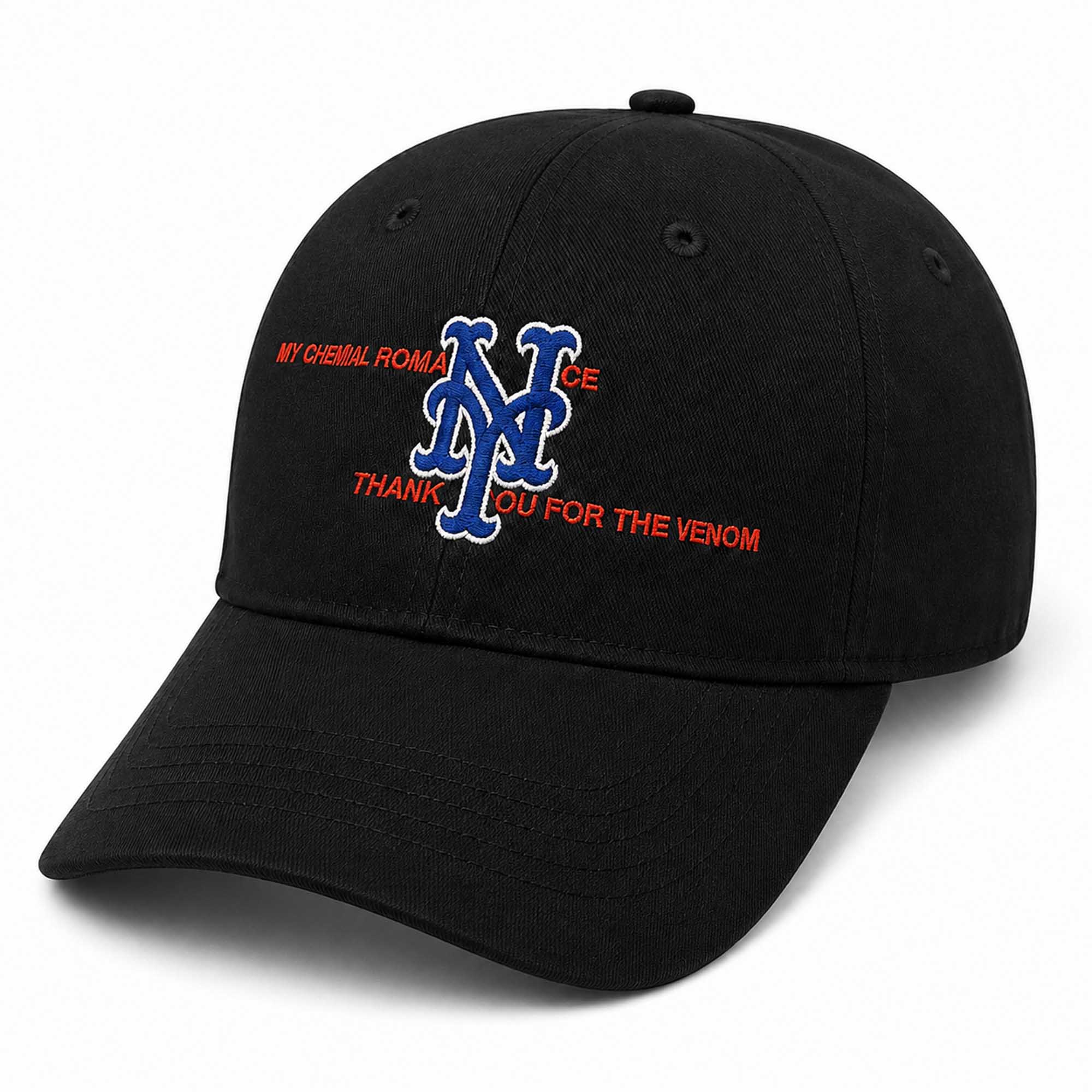 Mets 2026 My Chemical Romance Thank You For The Venom Hat (1) Mets 2026 My Chemical Romance Thank You For The Venom Hat (1)