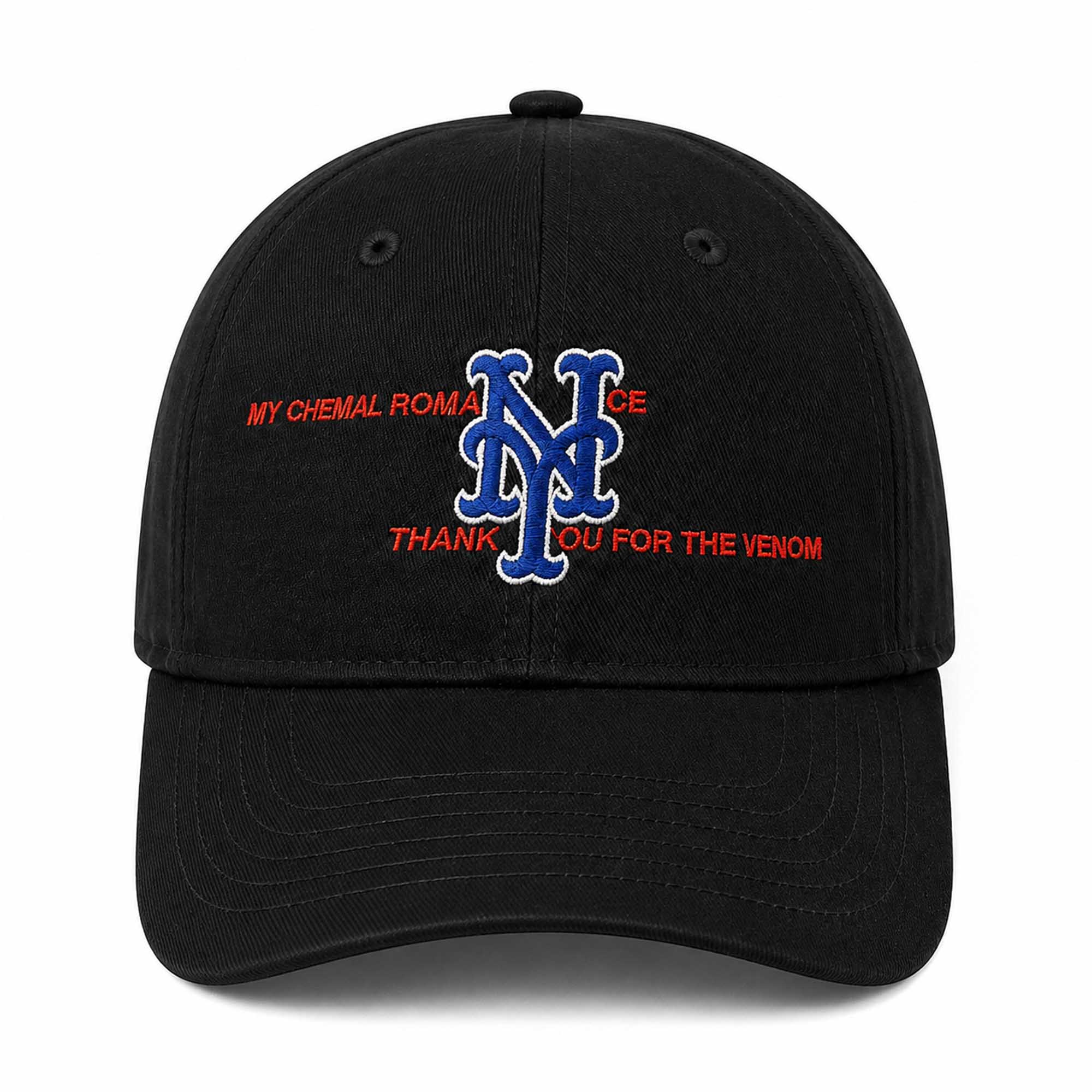 Mets 2026 My Chemical Romance Thank You For The Venom Hat 1 Mets 2026 My Chemical Romance Thank You For The Venom Hat (3)