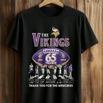Minnesota Vikings 65th Anniversary 1961 2026 Thank You For The Memories Shirt