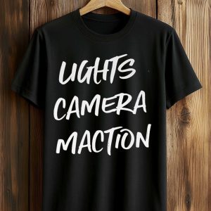 Pat Mcafee Wears Lights Camera Maction Shirt (1)