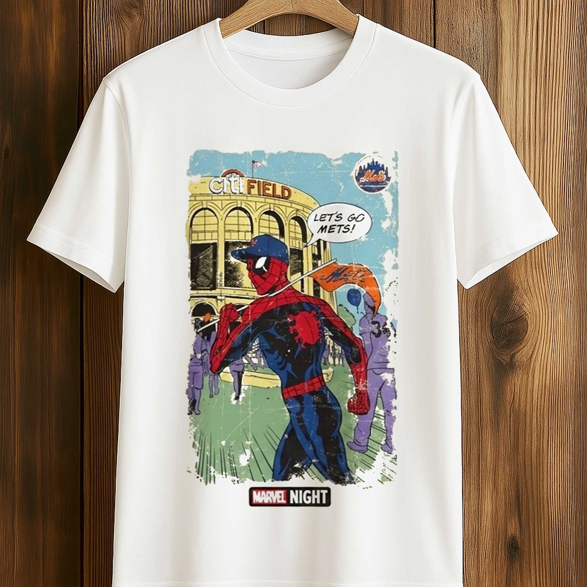 NY 2026 Mets Spider Man Marvel Night Shirt Giveaway (1) NY 2026 Mets Spider Man Marvel Night Shirt Giveaway (1)