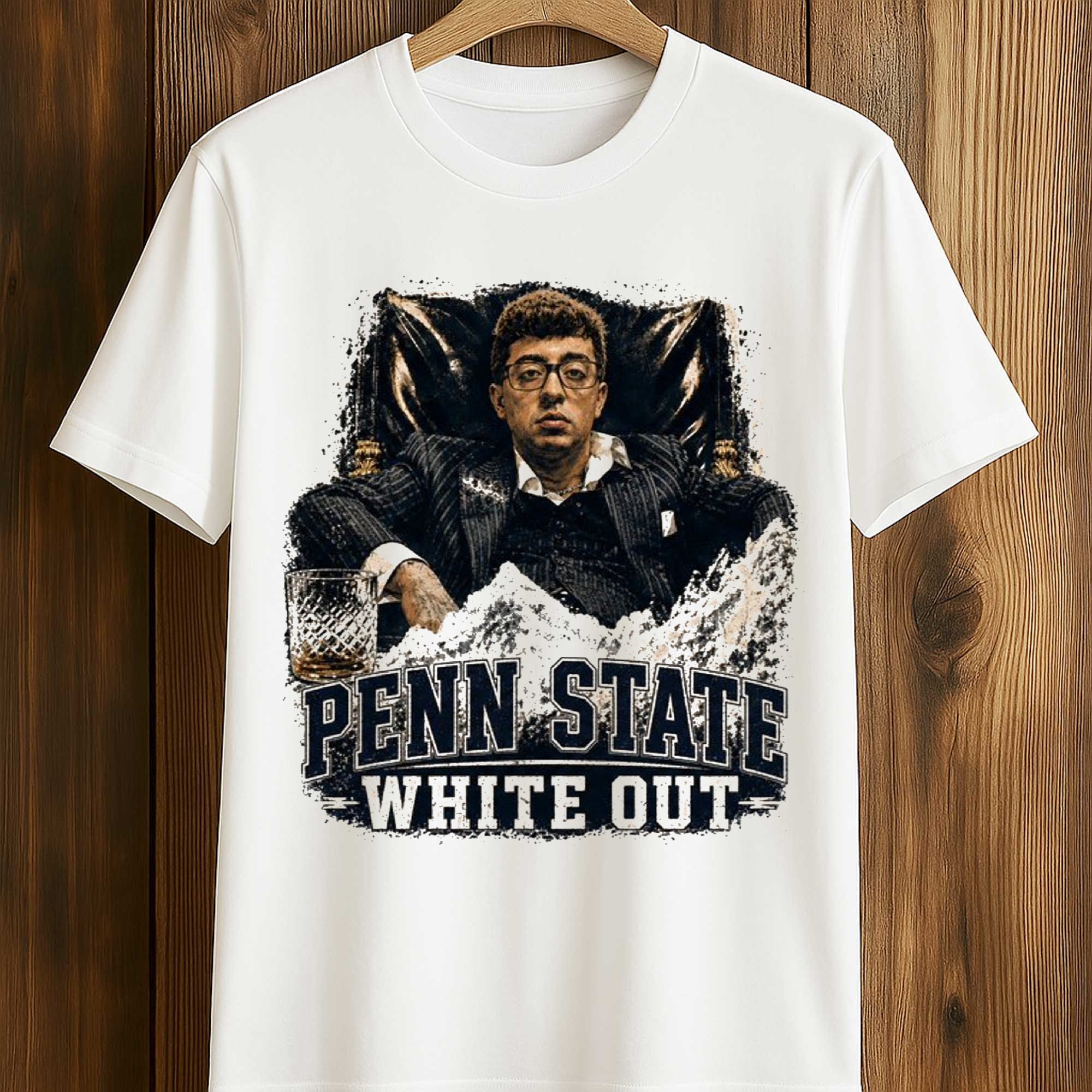 Pledge Escobar Penn State White Out Shirt (1) Pledge Escobar Penn State White Out Shirt (1)
