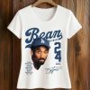 Puka Nacua Wears Kobe Bryant Bean Dodgers Shirt (2)