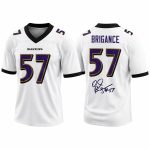 Ravens In Loving Memory O.J. Brigance 1969 2026 Football Jersey