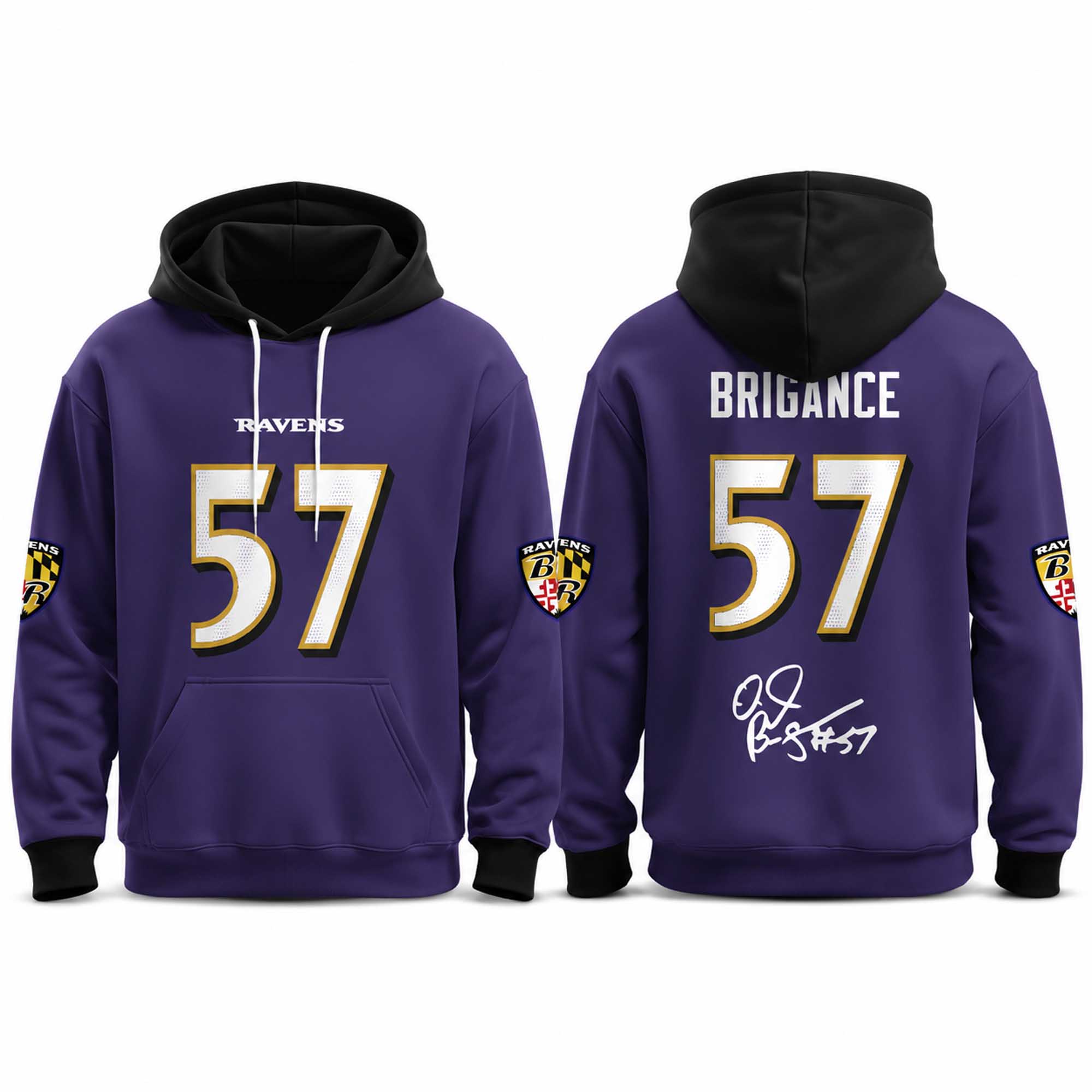 Ravens In Loving Memory O.J. Brigance 1969 2026 Hoodie (1) Ravens In Loving Memory O.J. Brigance 1969 2026 Hoodie (1)