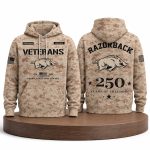 Razorback Veterans Day 250 Years Of Freedom 1776 2026 Hoodie
