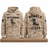 Rebels Veterans Day 250 Years Of Freedom 1776 2026 Hoodie (2)