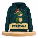 Resistmas Resist Portland Frog Zip Hoodie