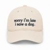 Sorry I’m Late I Saw A Dog Hat (2)
