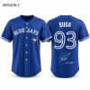 Suga Blue Jays BTS World Tour Rogers Stadium Night 2026 Jersey (4)