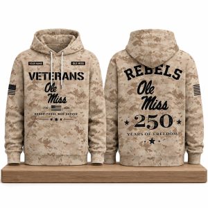 Rebels Veterans Day 250 Years Of Freedom 1776 2026 Hoodie (2)