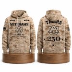 Tigers Veterans Day 250 Years Of Freedom 1776 2026 Hoodie