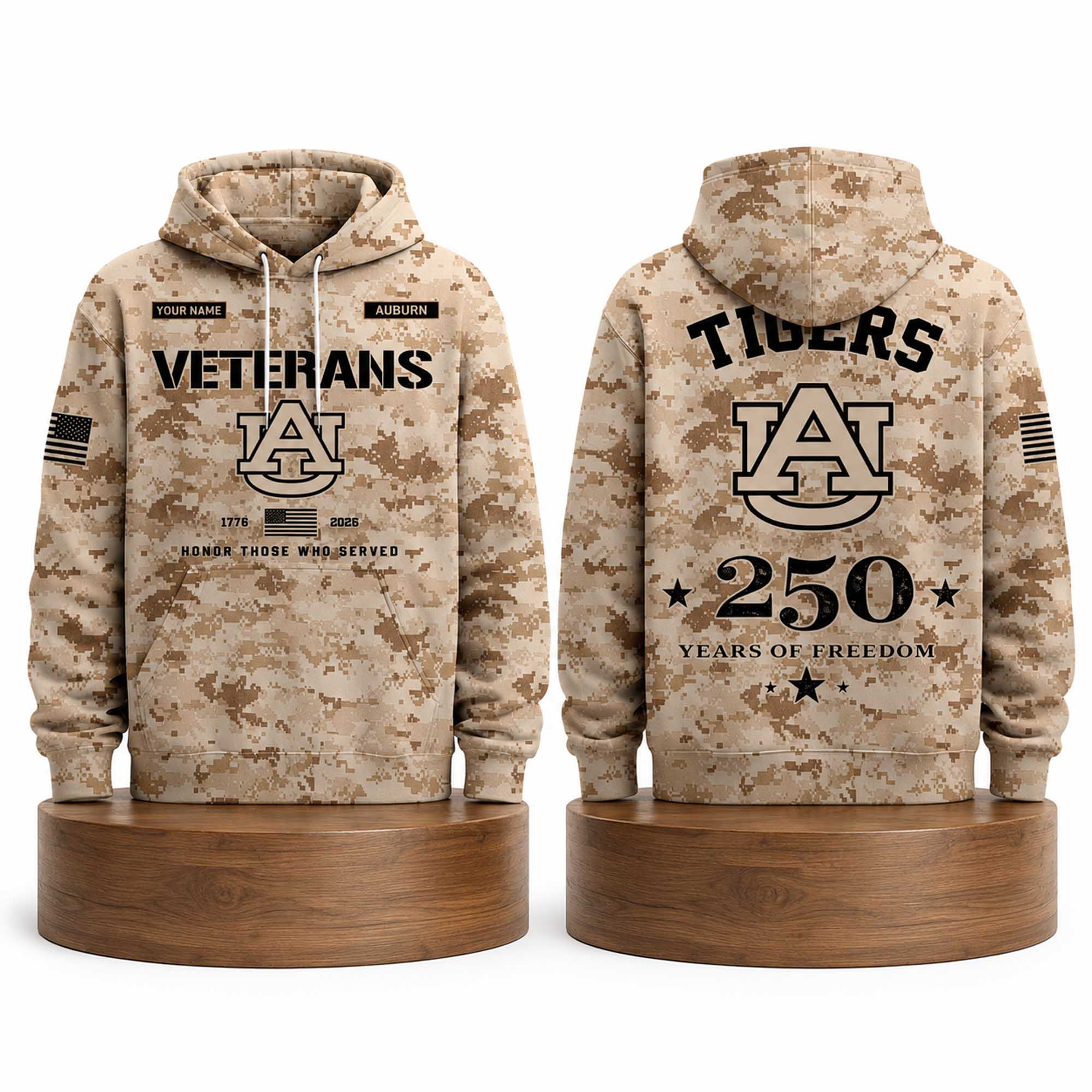 Tigers Veterans Day 250 Years Of Freedom 1776 2026 Hoodie (1) Tigers Veterans Day 250 Years Of Freedom 1776 2026 Hoodie (1)