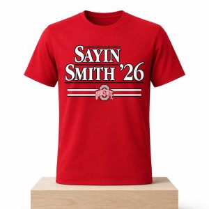 Sayin Smith ‘26 Ohio State Shirt (2)