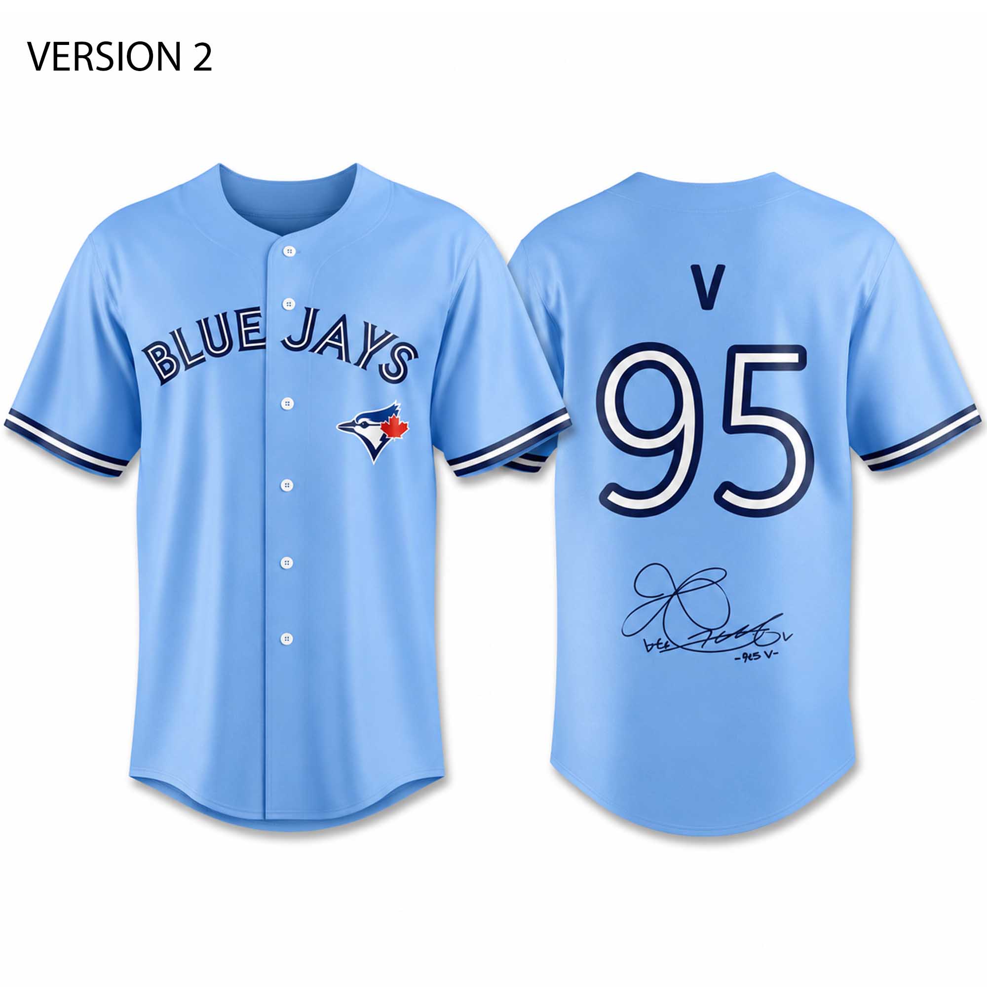 V Blue Jays BTS World Tour Rogers Stadium Night 2026 Jersey 2 V Blue Jays BTS World Tour Rogers Stadium Night 2026 Jersey (1)