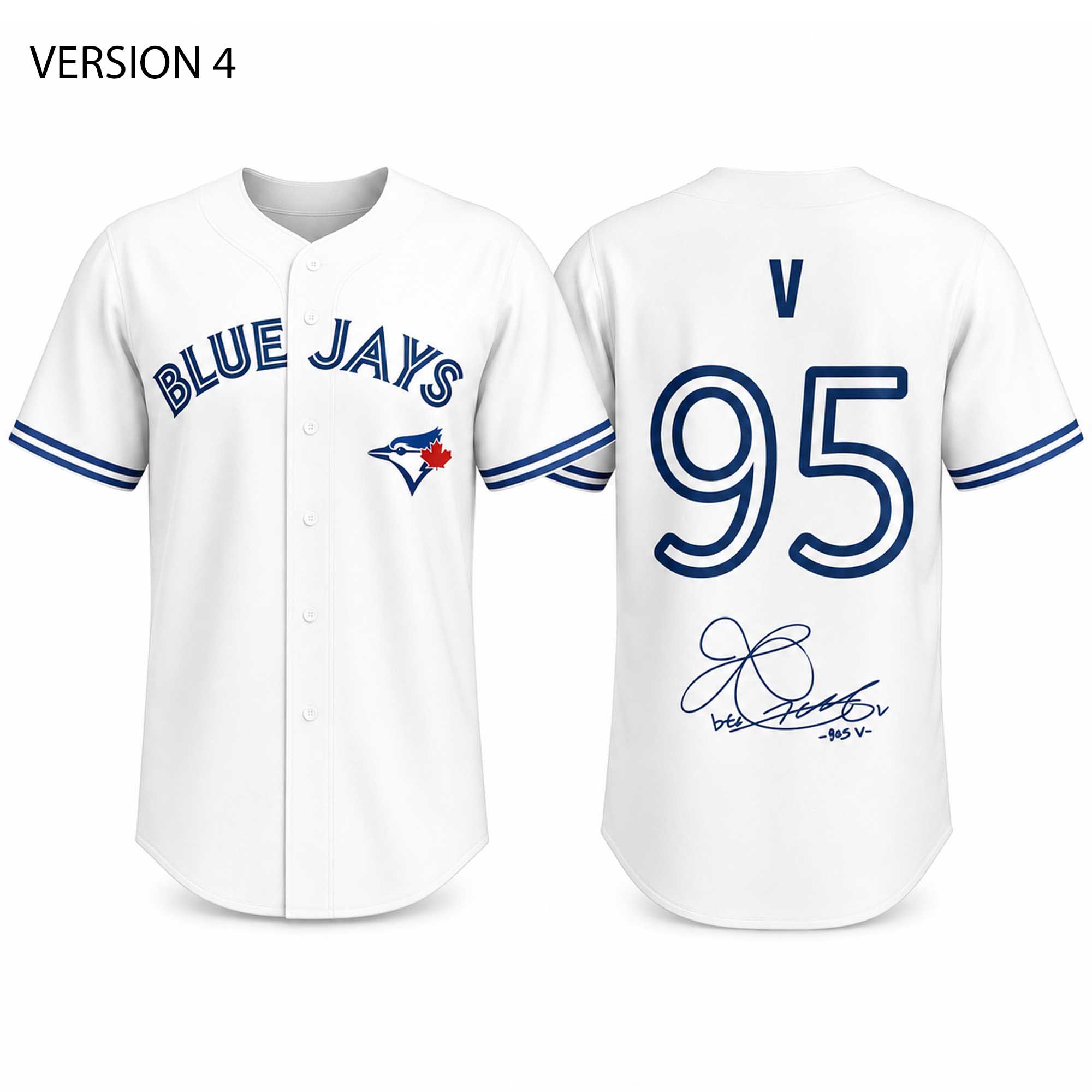 V Blue Jays BTS World Tour Rogers Stadium Night 2026 Jersey 4 V Blue Jays BTS World Tour Rogers Stadium Night 2026 Jersey (4)