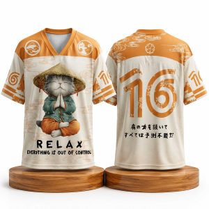 Relax Everything Is Out Of Control Mesh Jersey (2)