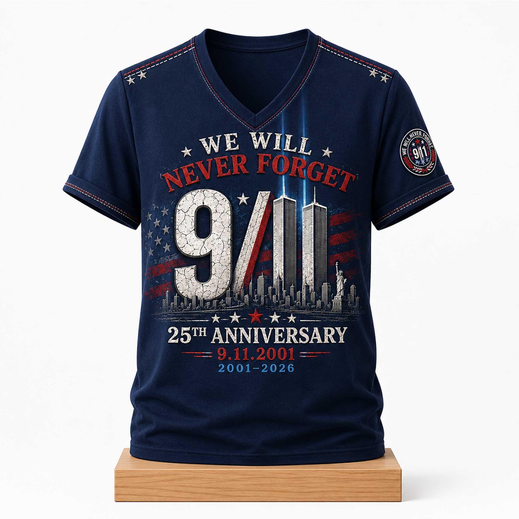 We Will Never Forget 9/11 September 11 Shirt 1 We Will Never Forget 911 September 11 Shirt (1)