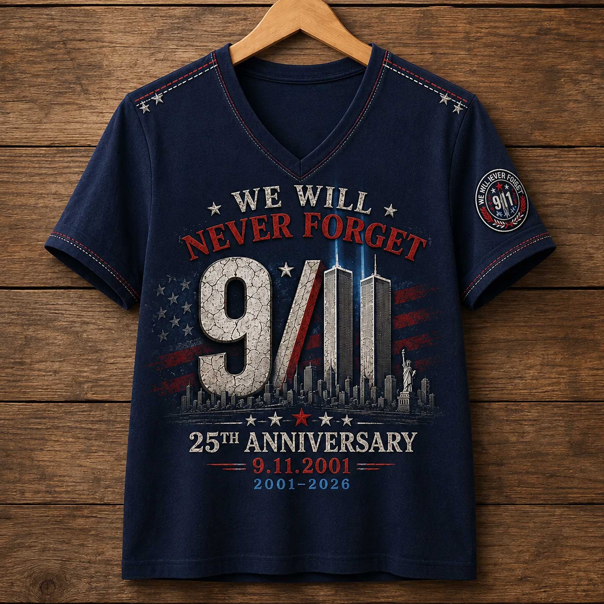We Will Never Forget 911 September 11 Shirt (3) We Will Never Forget 911 September 11 Shirt (3)