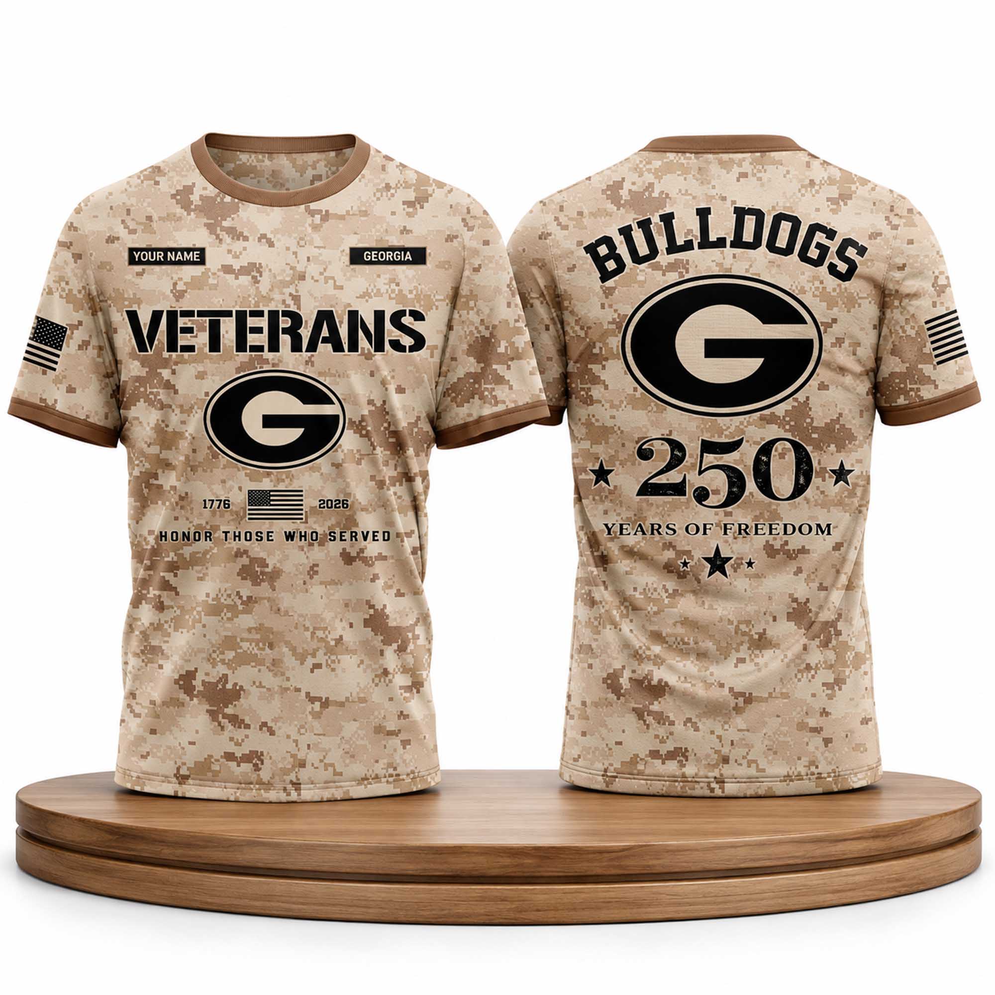 Bulldogs Veterans Day 250 Years Of Freedom 1776 2026 Hoodie 2 Bulldogs Veterans Day 250 Years Of Freedom 1776 2026 Hoodie (3)