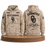 Sooners Veterans Day 250 Years Of Freedom 1776 2026 Hoodie