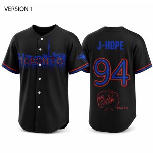 J Hope Blue Jays BTS World Tour Rogers Stadium Night 2026 Jersey (1)
